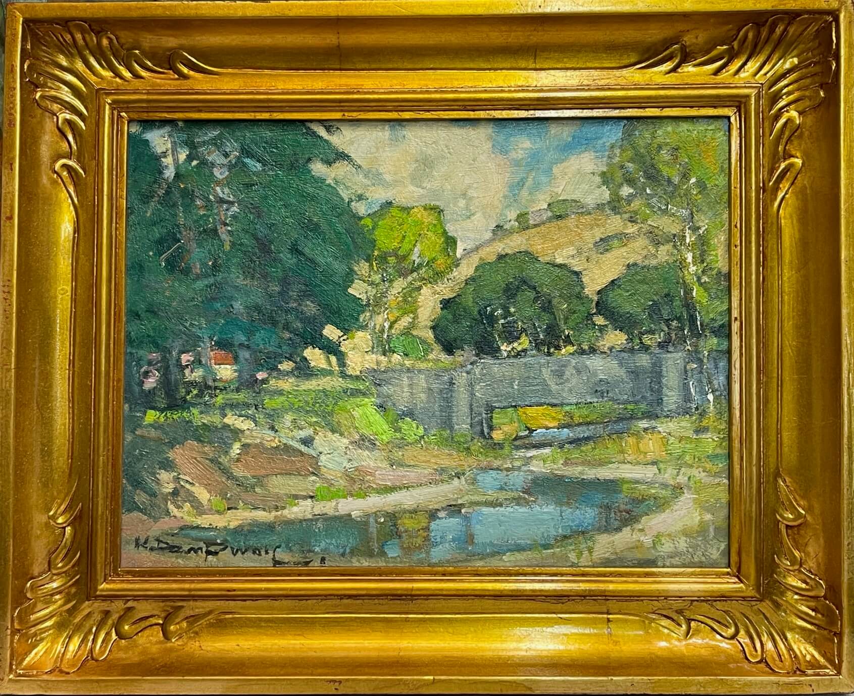 The Bridge over the Arroyo del Puerto San Simeon
